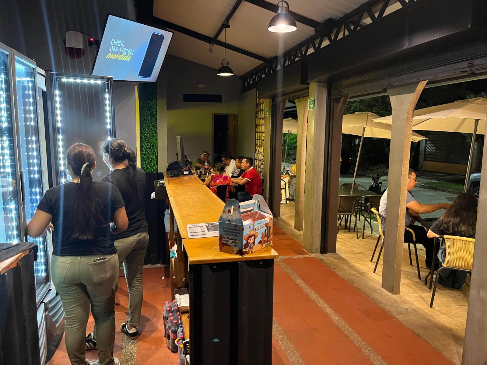 Interior del restaurante